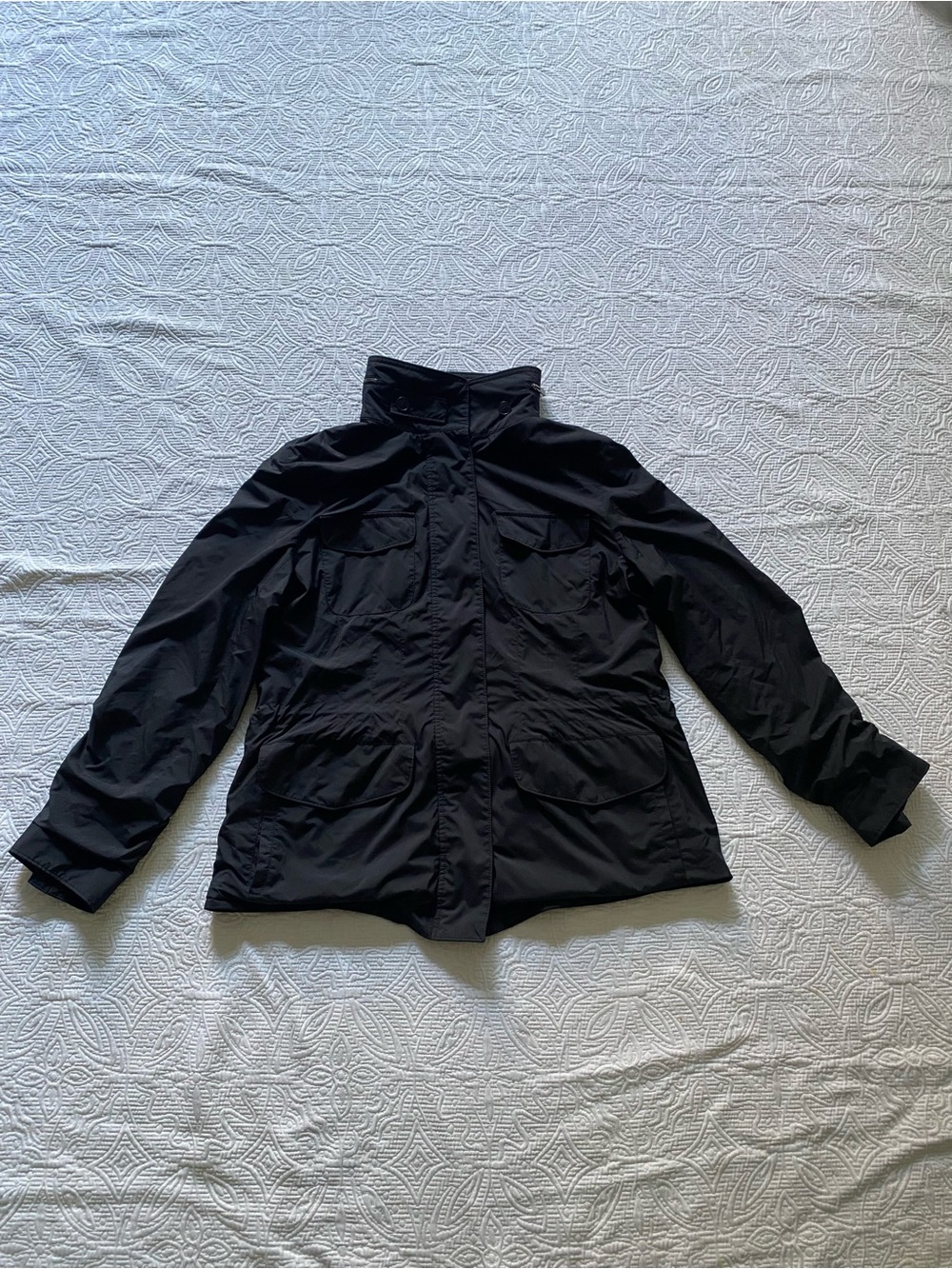 Loro Piana Black Men's Military Field Jacket